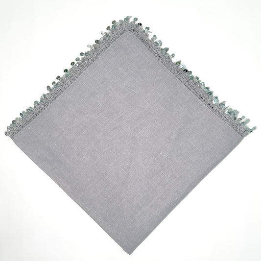 Handcrafted Grey Napkin